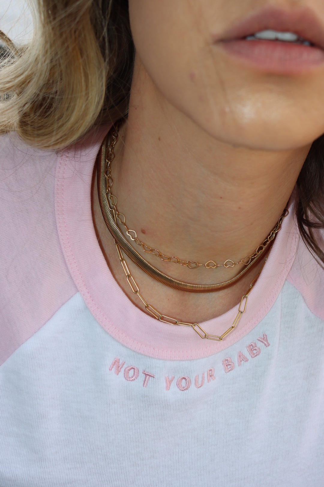 NOT YOUR BABY Baby Tee